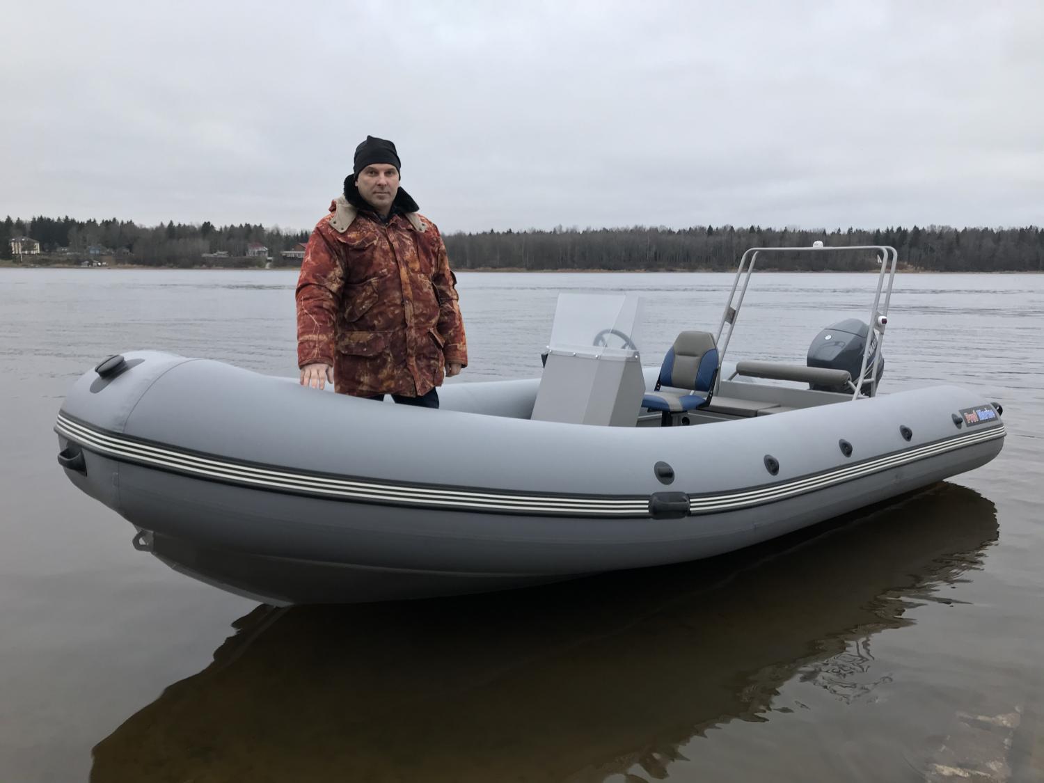 ПрофМарин РМ 550 RIB с алюминиевым корпусом ПрофМарин РМ 550 RIB с алюминиевым корпусом